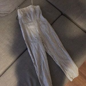 Forever 21 Gingham jumpsuit